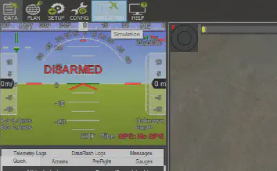 Simulation - Mission Planner