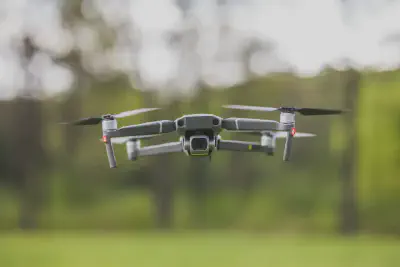 A Quadcopter Flying in Nature